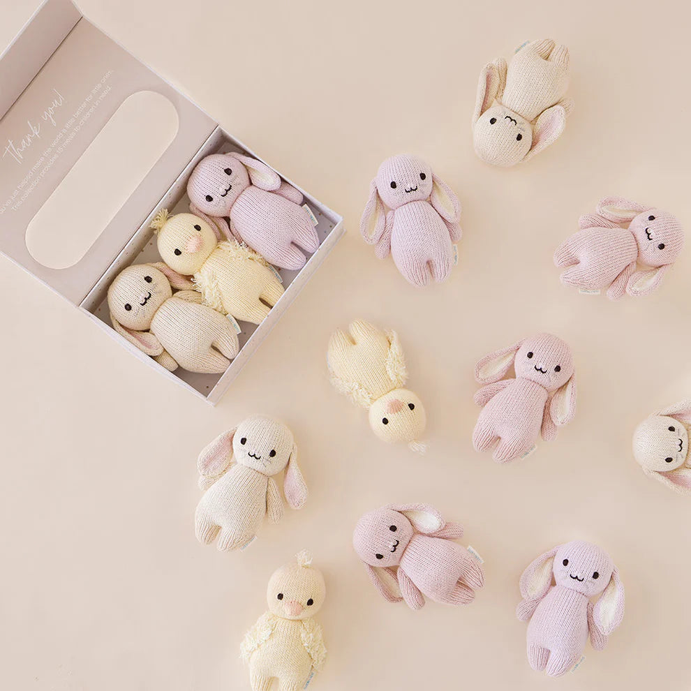 cuddle+kind - Baby Animal Collection - Baby Bunny Rose