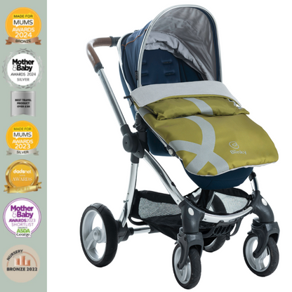 BlinkyWarm - Universal All Season Buggy Rain Cover / Footmuff - Olive Green