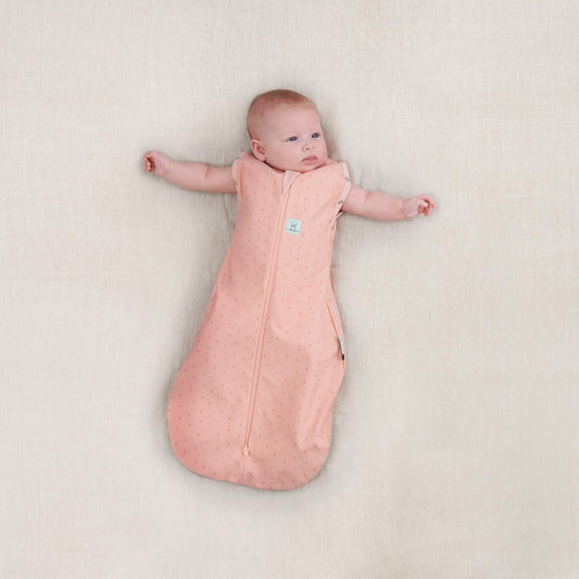 ergoPouch - Organic All Year Cocoon Swaddle Sleeping Bag - Berries 1.0 TOG 6-12m