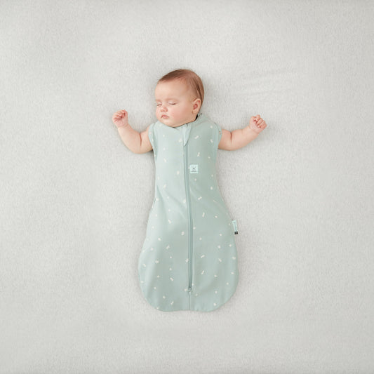 ergoPouch - Organic All Year Cocoon Swaddle Sleeping Bag - Sage 1.0 TOG
