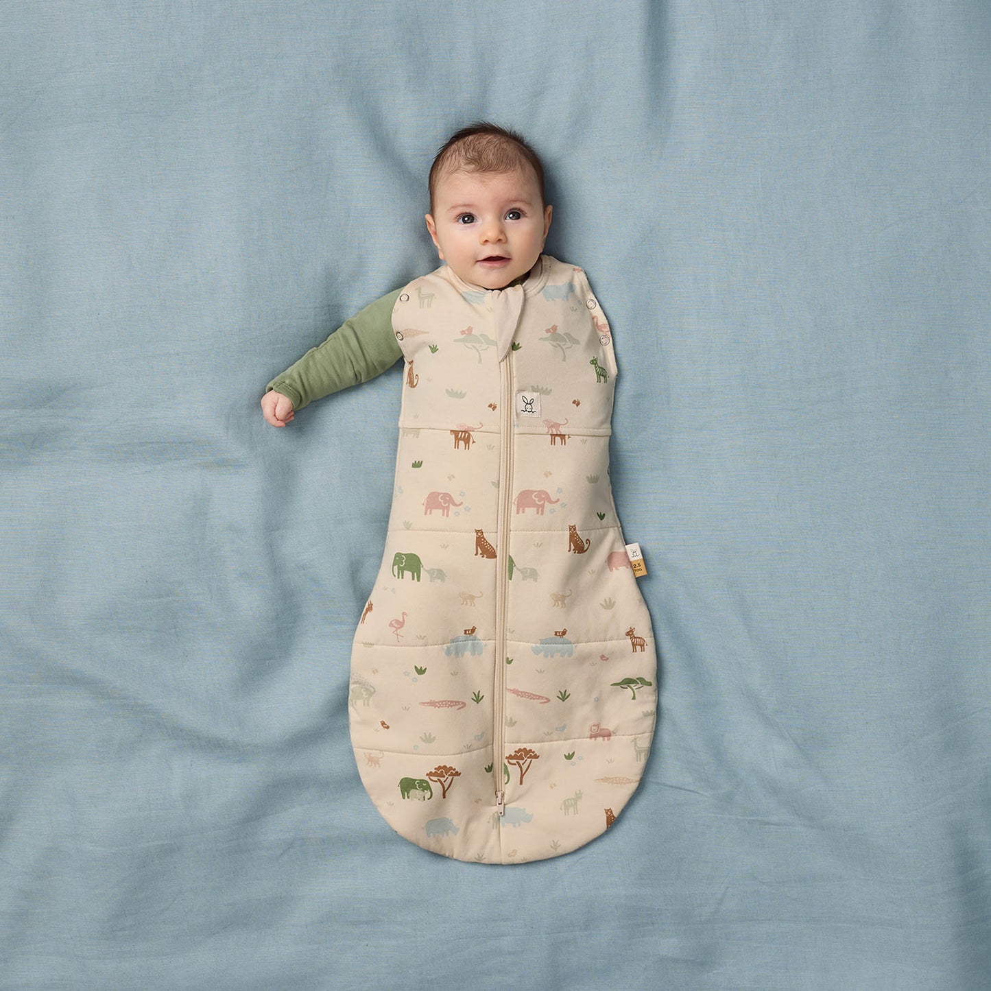 ergoPouch - Organic Winter Cocoon Swaddle Sleeping Bag - Savannah 2.5 TOG