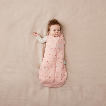 ergoPouch - Organic Winter Cocoon Swaddle Sleeping Bag - Daisy 2.5 TOG