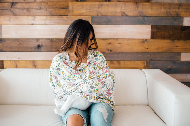 Copper Pearl - Nursing / Feeding Cover - Olive