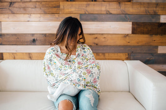 Copper Pearl - Nursing / Feeding Cover - Olive