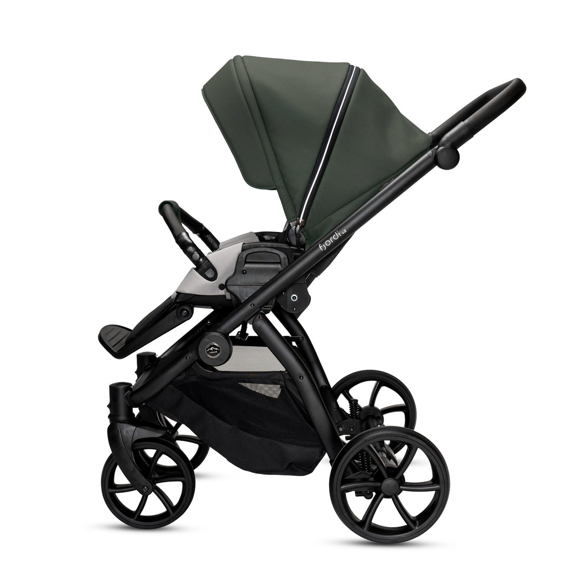 Noordi Fjordi V2 – 2in1 Pushchair with ThermoCot™ Carrycot, Alpine Moss