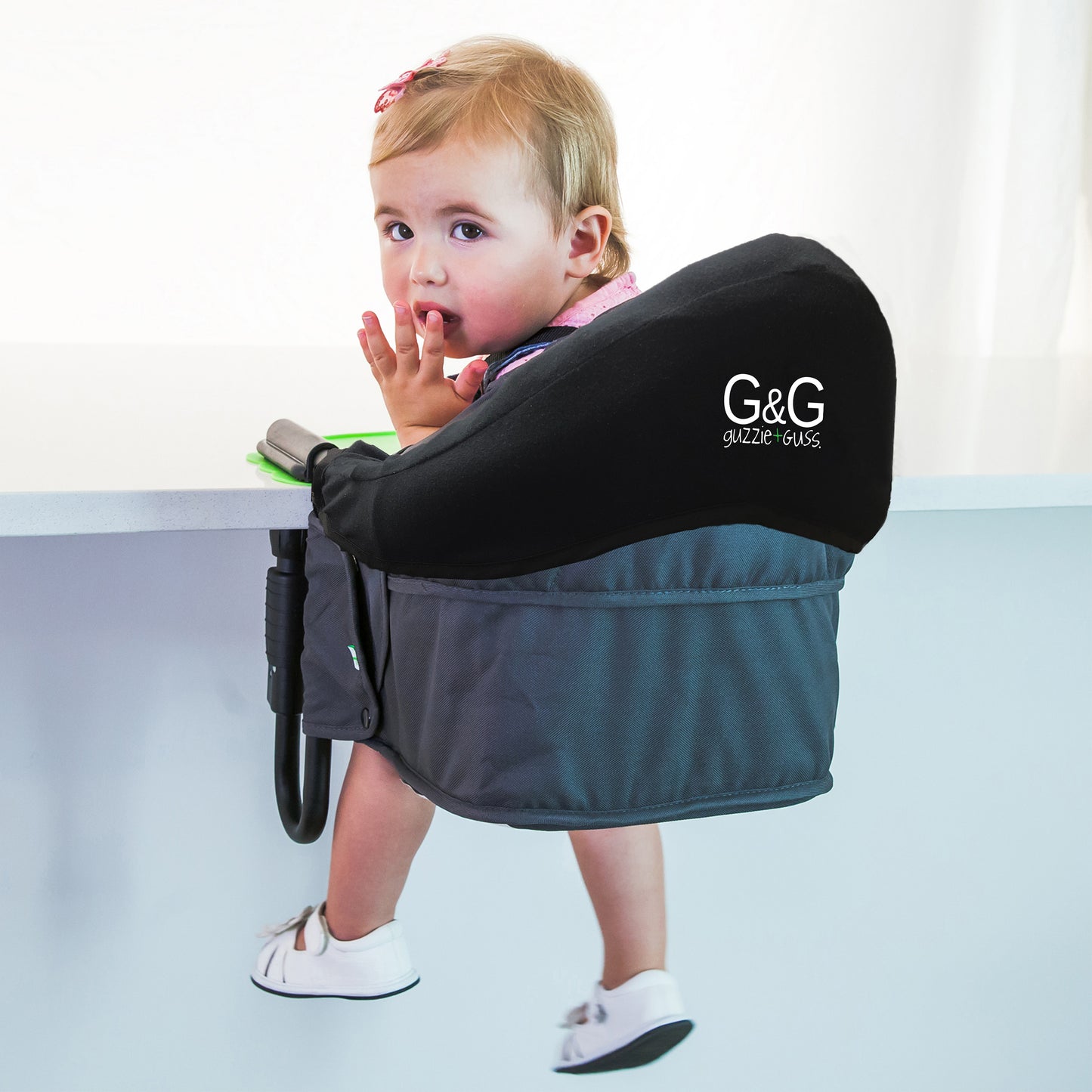 guzzie+Guss - Perch Hanging Highchair Liner - Black