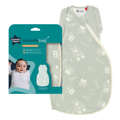 Tommee Tippee - Organic All Year Grobag Cocoon Swaddle Sleeping Bag - Woodlands 1.0 TOG