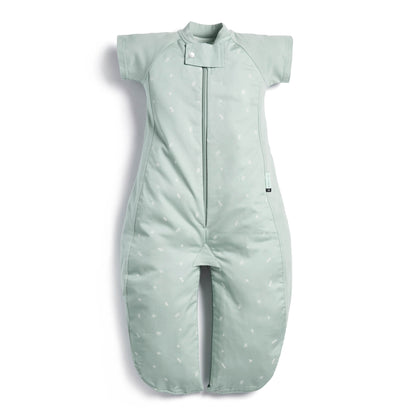 ergoPouch - Organic All Year Short Sleeved 2 in 1 Sleeping Suit Bag - Sage 1.0 TOG