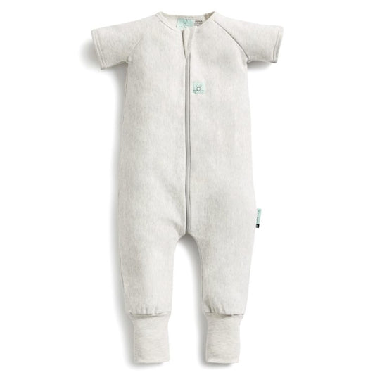 ergoPouch - Organic Sleep Onesie - Grey Marle 1.0 TOG 6-12m