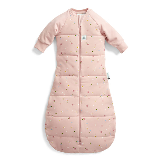 ergoPouch - Organic Winter Jersey Sleeping Bag - Daisy 3.5 TOG