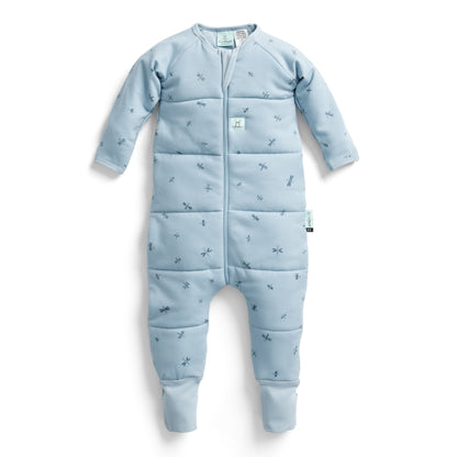 ergoPouch - Organic Winter Long Sleeved Sleep Onesie - Dragonflies 2.5 TOG