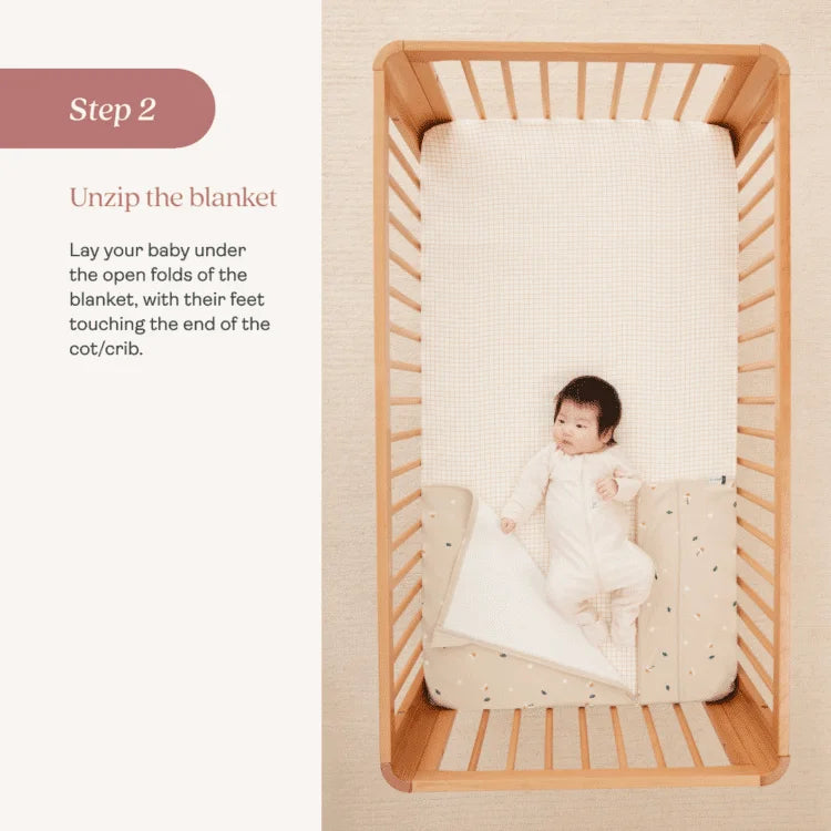 ergoPouch - Organic Untuckable Safer Sleep HugMe Blanket 0.2 / 1.0 TOG