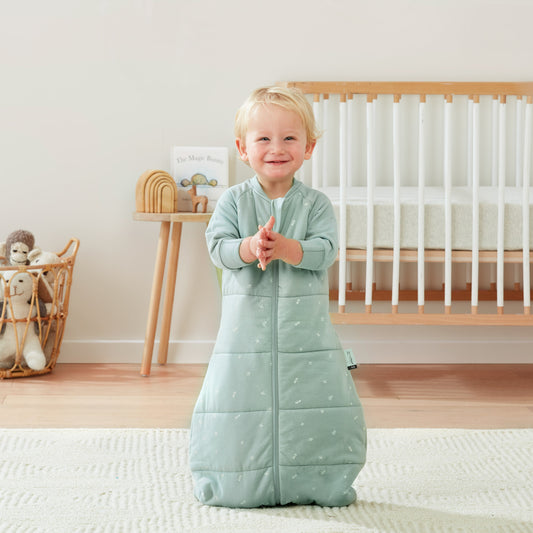 ergoPouch - Organic Winter Jersey Sleeping Bag - Sage 3.5 TOG
