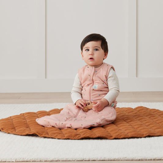 ergoPouch - Organic Winter Jersey Sleeping Bag - Daisy 2.5 TOG