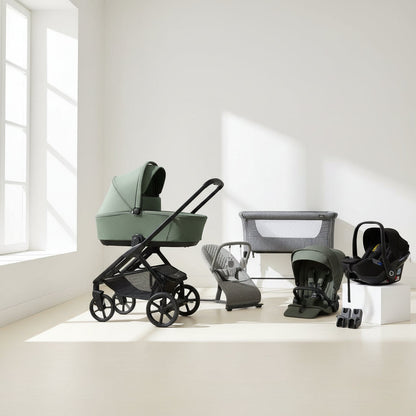 Jane Keep 3in1 + Sleep Carrycot + Kombibaby Car Seat + Nursery Bundle