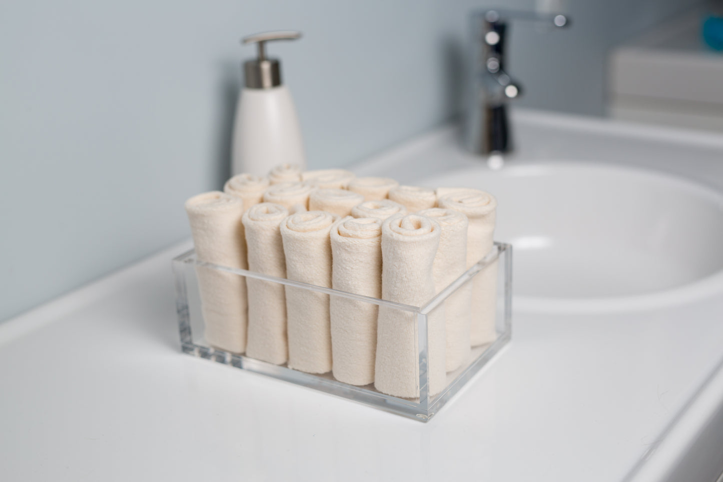 Lulujo - 4 Pack Organic Cotton Facecloths