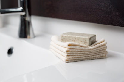 Lulujo - 4 Pack Organic Cotton Facecloths