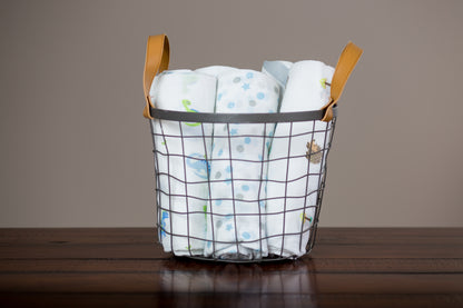 Lulujo - Muslin Swaddle - Prehistoric Pals (120cm x 120cm)