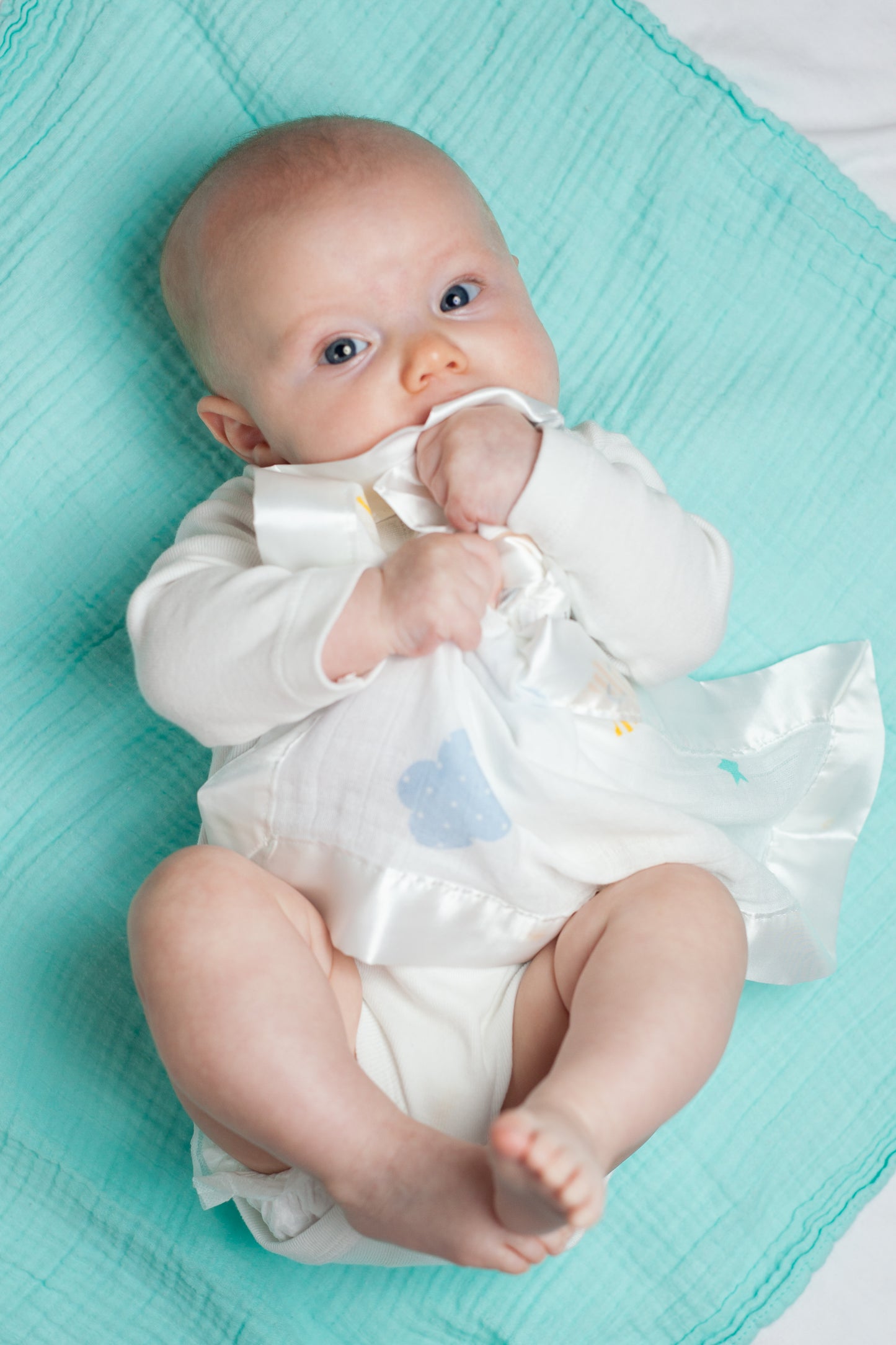 Lulujo - 2 Pack Muslin Security Comforter Blanket - Dreamland