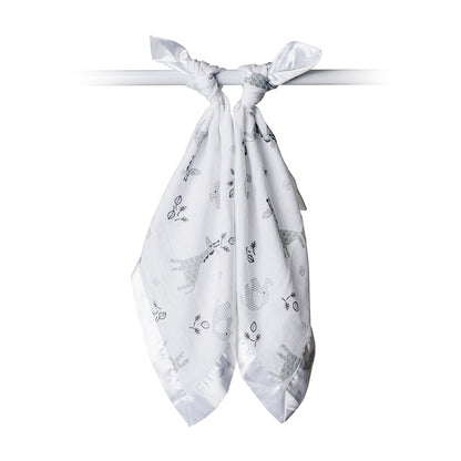 Lulujo - 2 Pack Muslin Security Comforter Blanket - Afrique