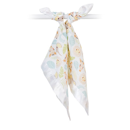 Lulujo - 2 Pack Muslin Security Comforter Blanket - Jungle Safari