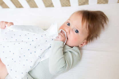 Lulujo - 2 Pack Muslin Security Comforter Blanket - Stars