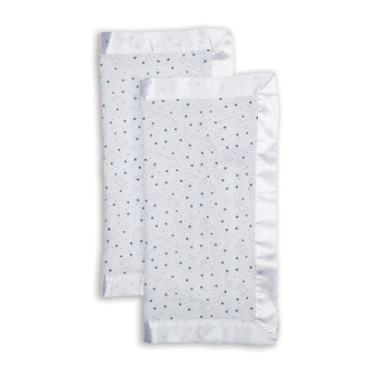 Lulujo - 2 Pack Muslin Security Comforter Blanket - Stars