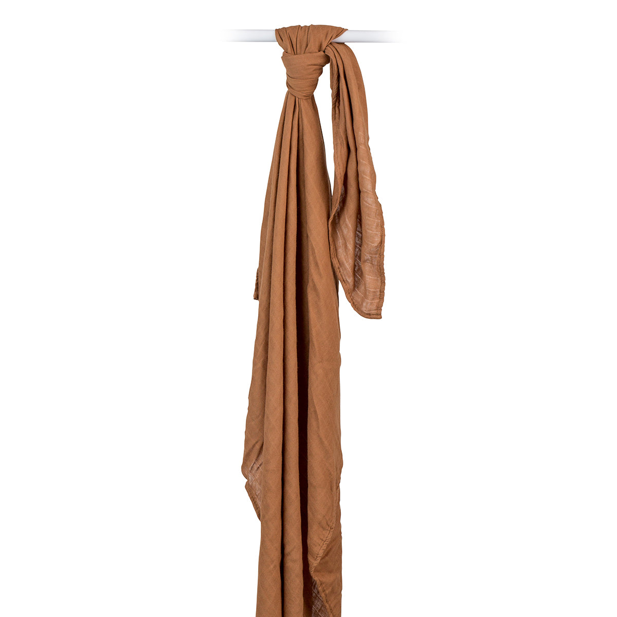 Lulujo - Bamboo Swaddle Blanket - Tan (120cm x 120cm)