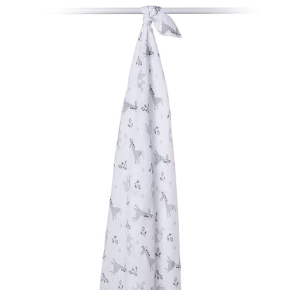 Lulujo - Muslin Swaddle - Afrique (120cm x 120cm)