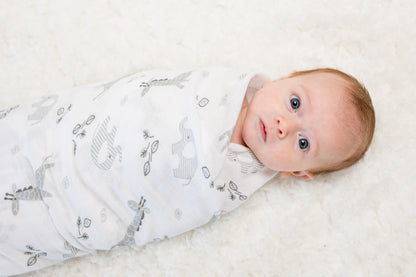 Lulujo - Muslin Swaddle - Afrique (120cm x 120cm)