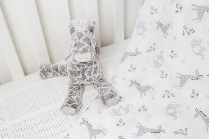 Lulujo - Muslin Swaddle - Afrique (120cm x 120cm)