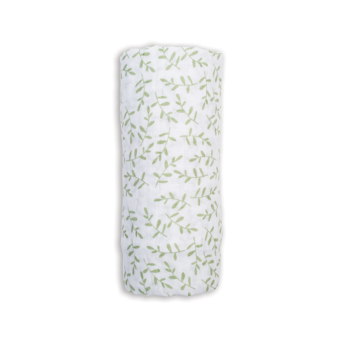 Lulujo - Muslin Swaddle - Greenery (100cm x 100cm)