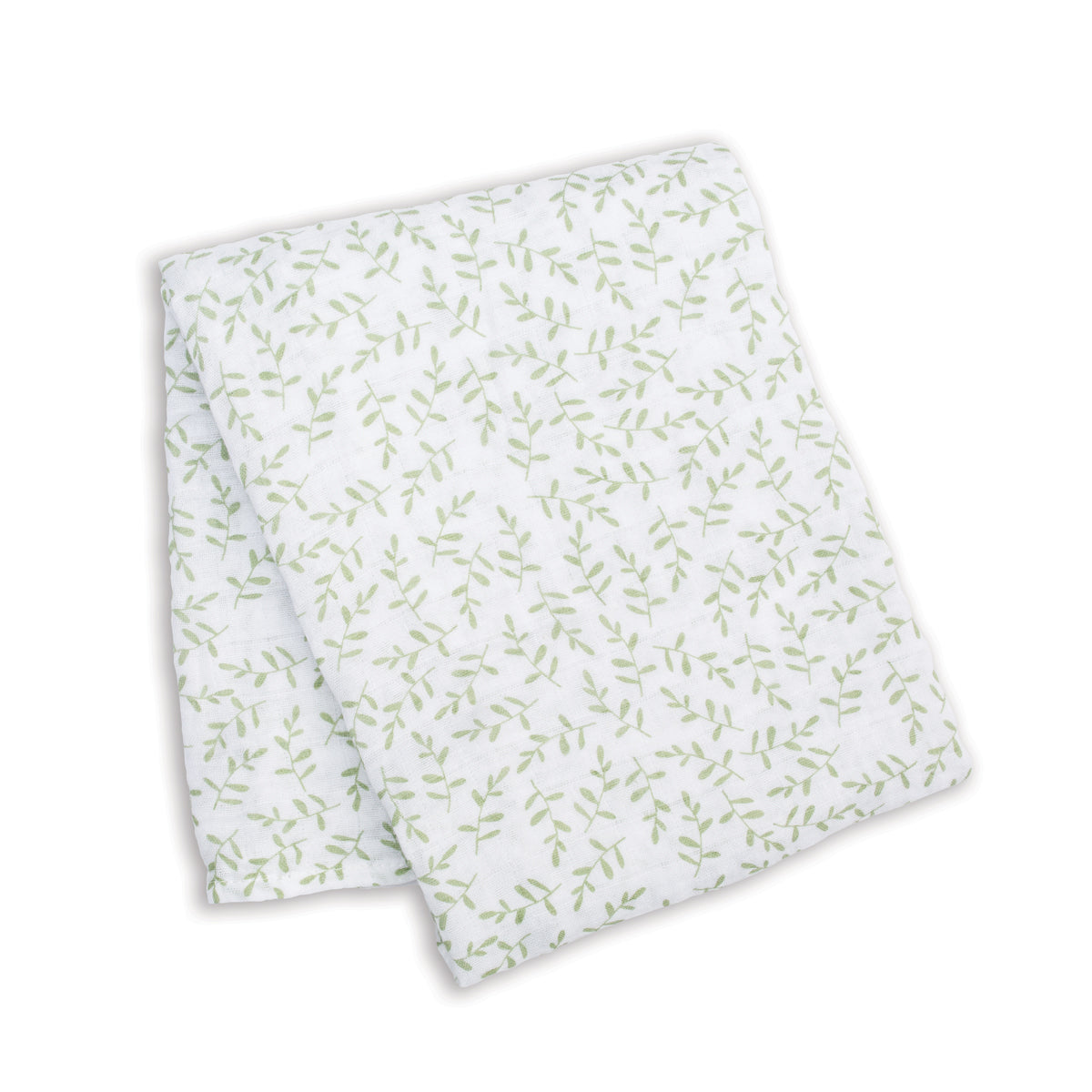 Lulujo - Muslin Swaddle - Greenery (100cm x 100cm)