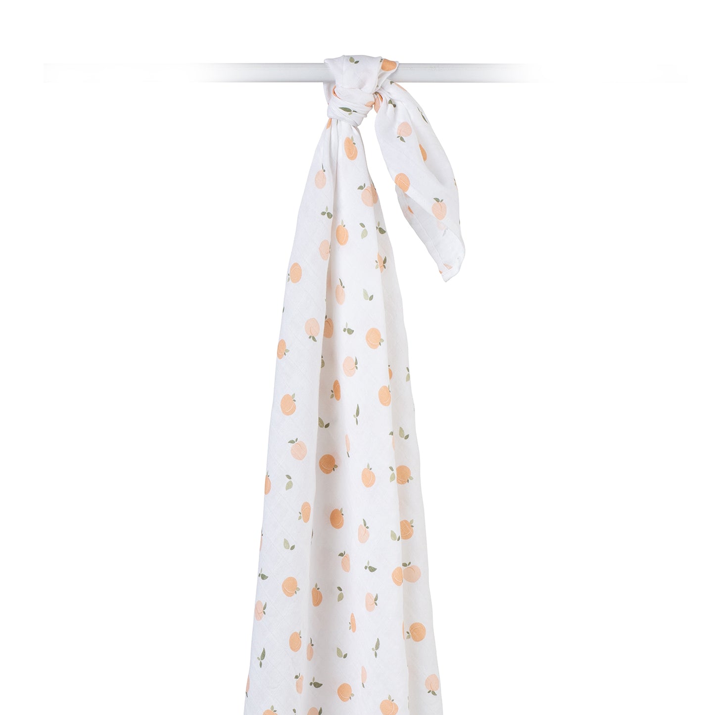 Lulujo - Muslin Swaddle - Peaches (100cm x 100cm)