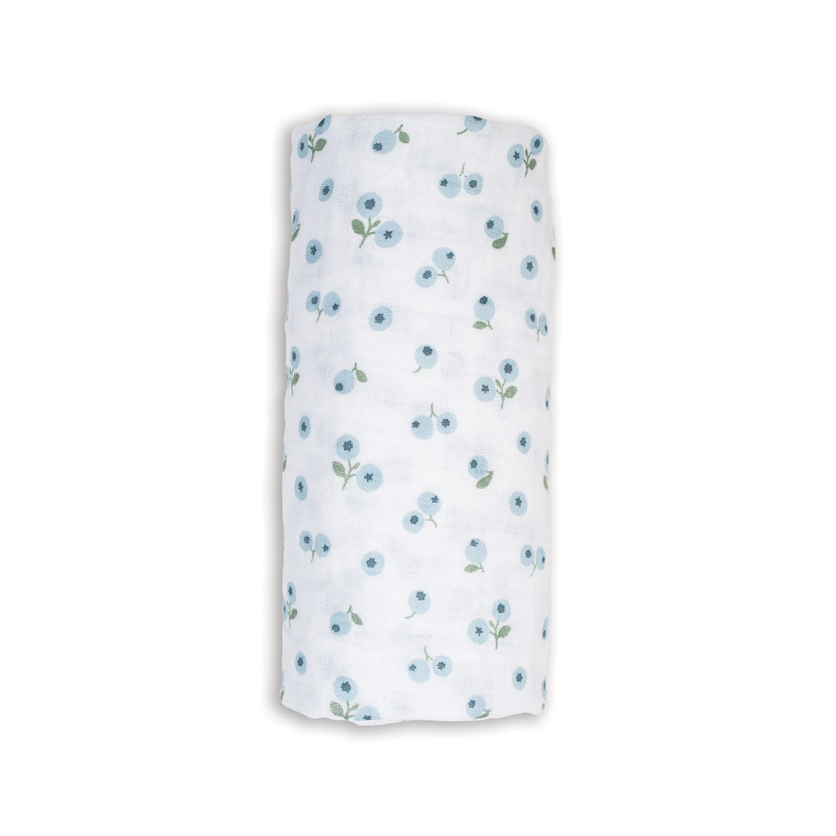 Lulujo - Muslin Swaddle - Blueberries (100cm x 100cm)