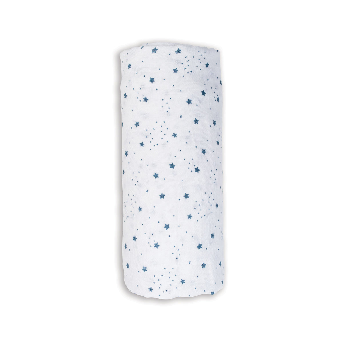 Lulujo - Muslin Swaddle - Stars (100cm x 100cm)