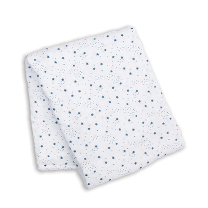 Lulujo - Muslin Swaddle - Stars (100cm x 100cm)