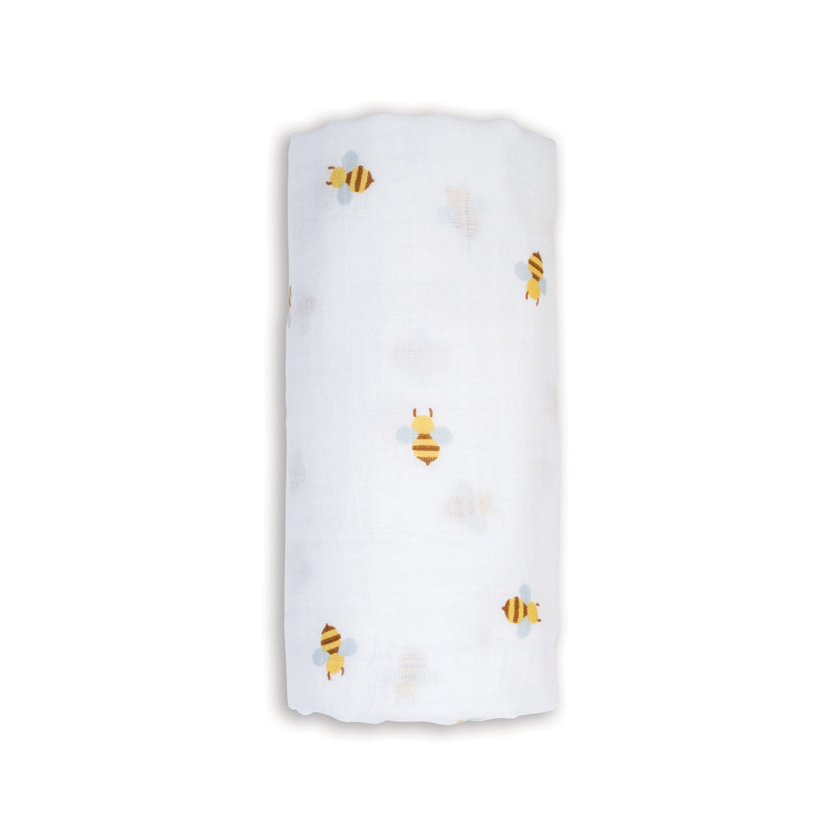 Lulujo - Muslin Swaddle - Bees (100cm x 100cm)