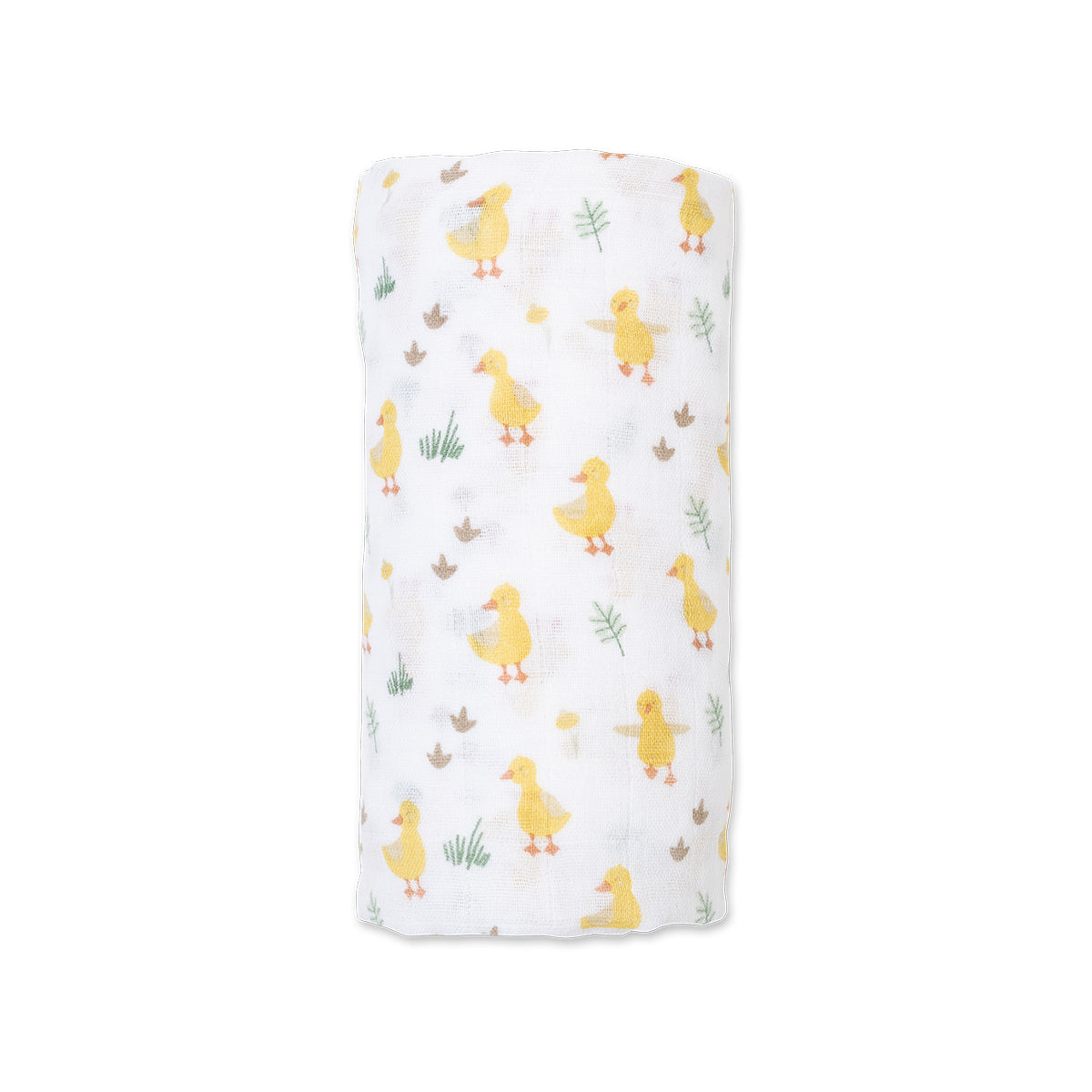 Lulujo - Muslin Swaddle - Ducks (100cm x 100cm)