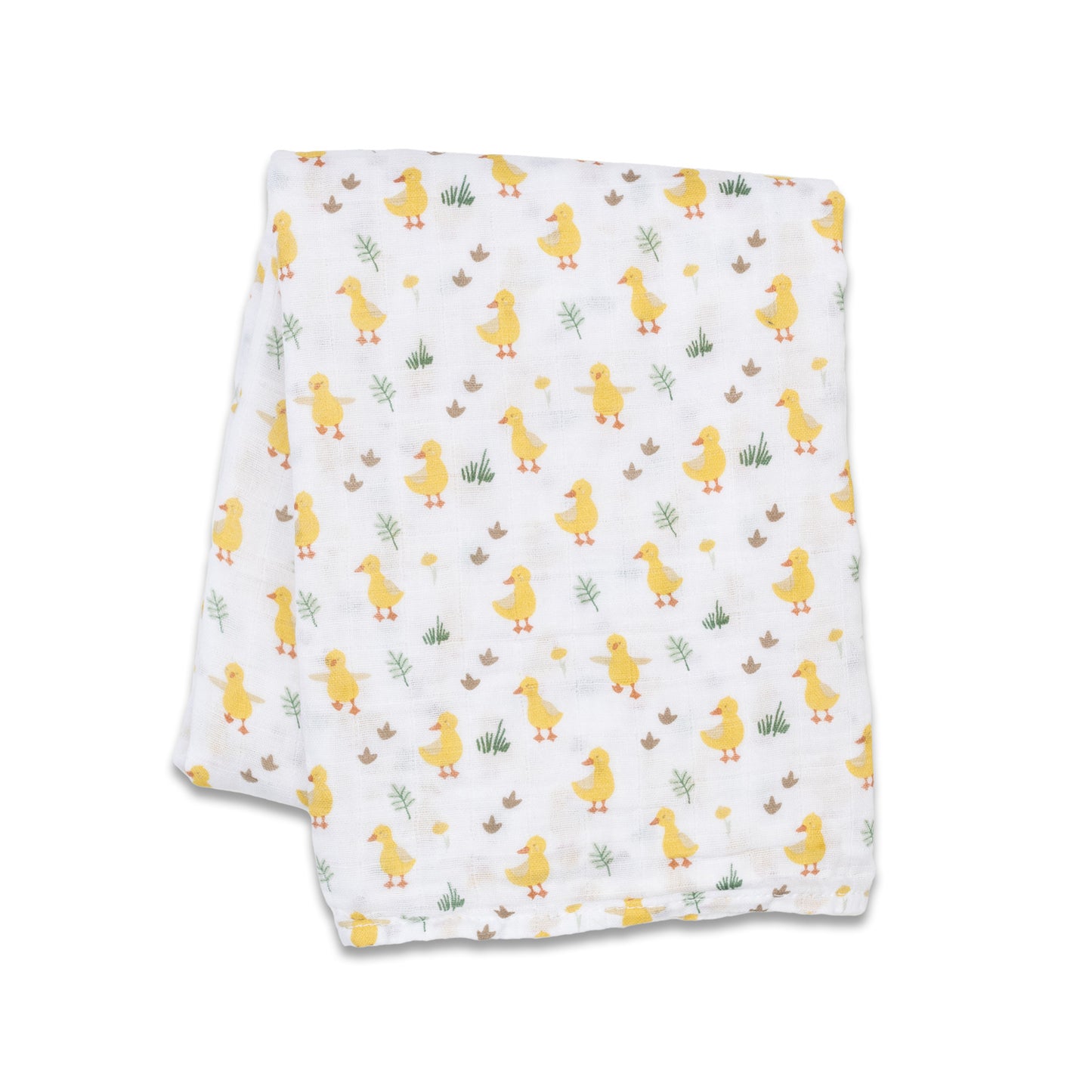 Lulujo - Muslin Swaddle - Ducks (100cm x 100cm)