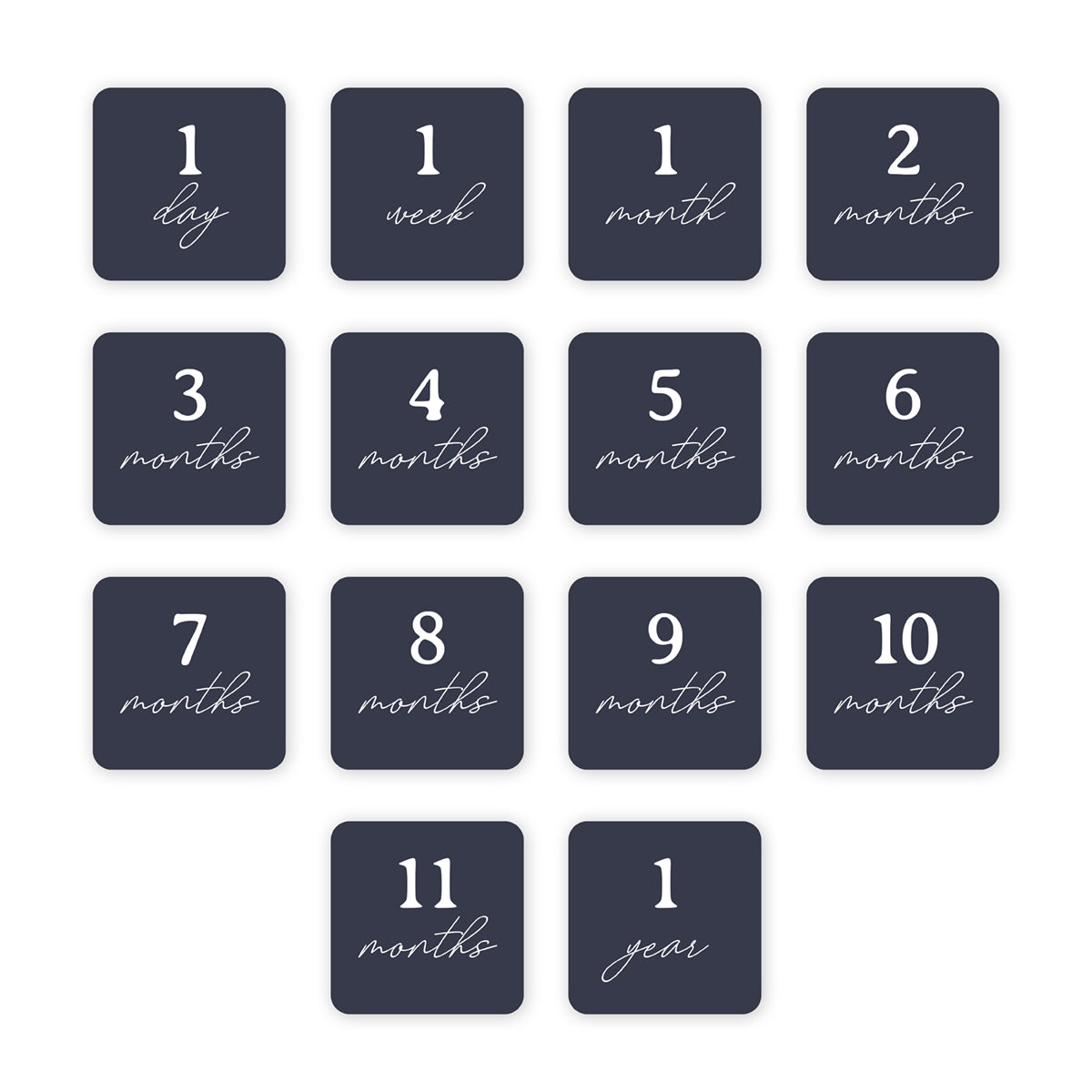 Lulujo - Single Cotton Swaddle & Cards Gift Set- Sun Rise