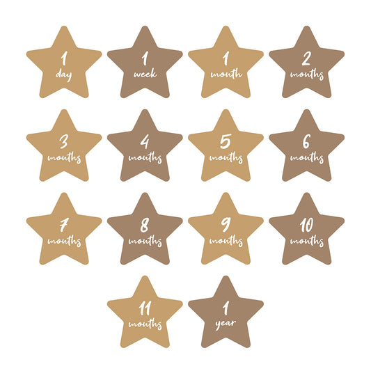 Lulujo - Single Cotton Swaddle & Cards Gift Set- Written In The Stars