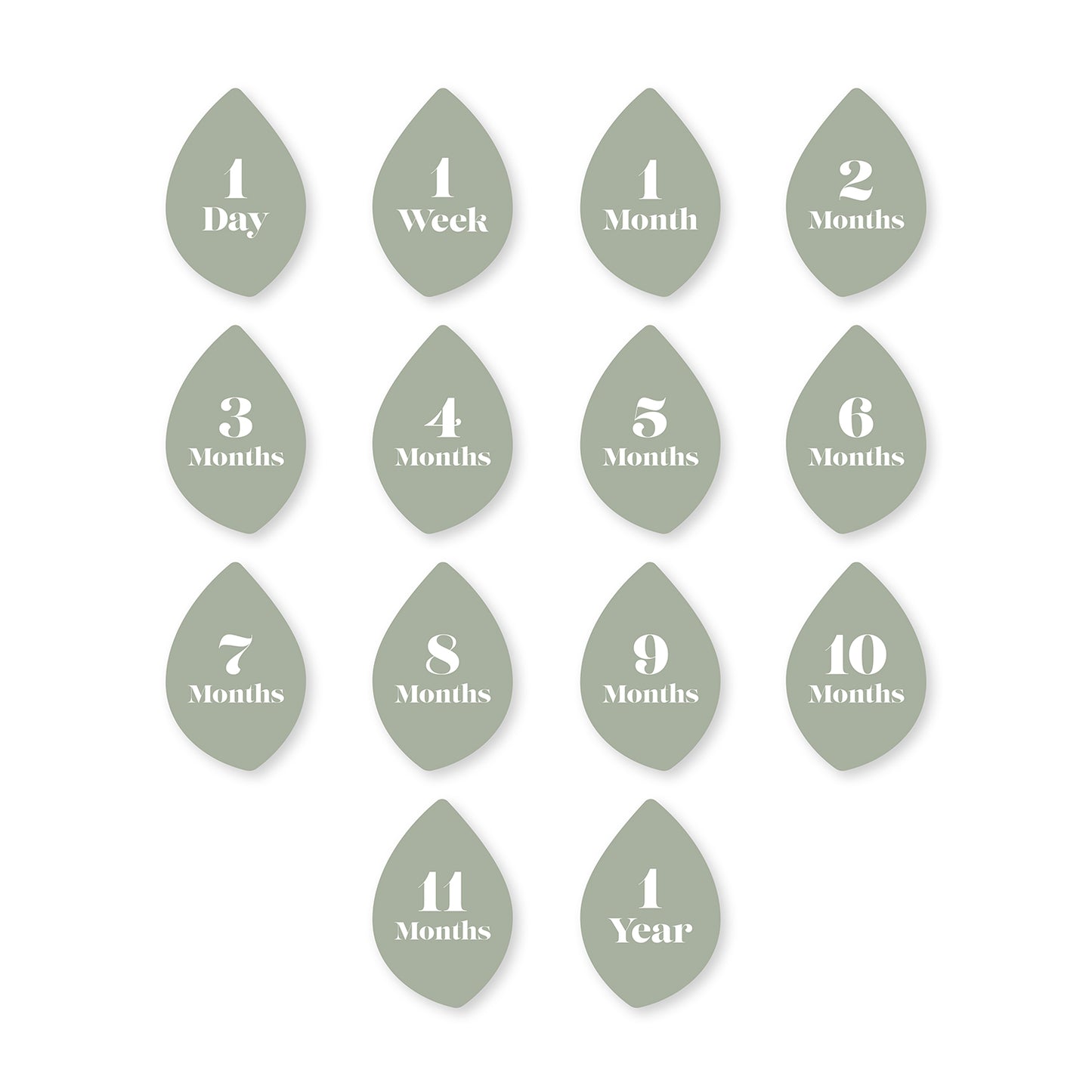 Lulujo - Single Cotton Swaddle & Cards Gift Set- Sweat As A Peach