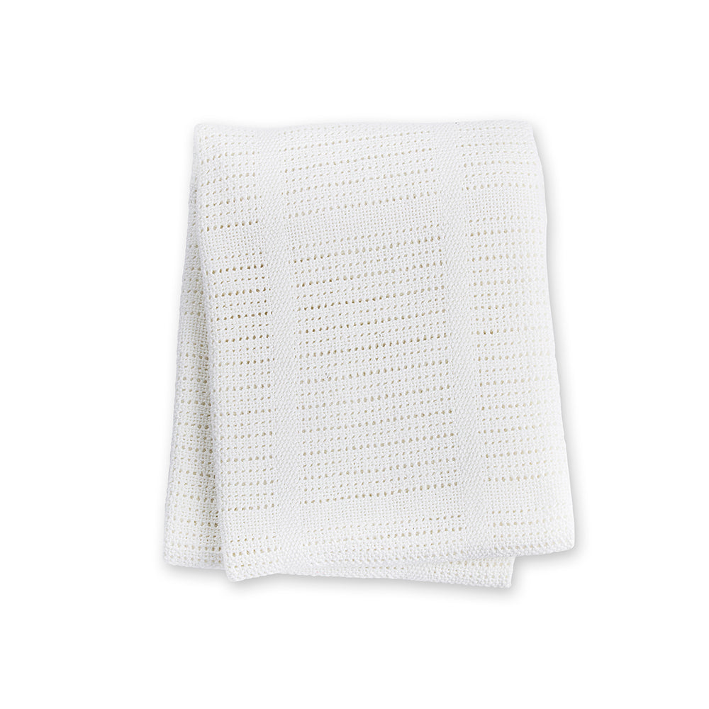 Lulujo - Cellular Blanket - White