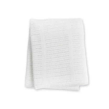 Lulujo - Cellular Blanket - White