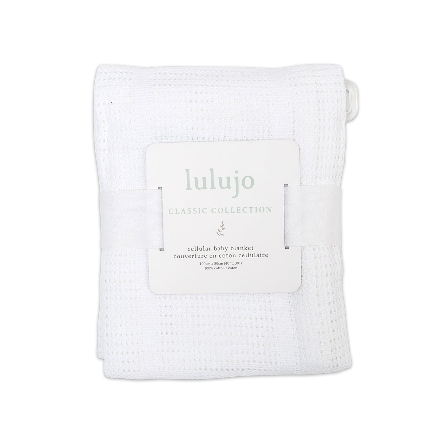 Lulujo - Cellular Blanket - White
