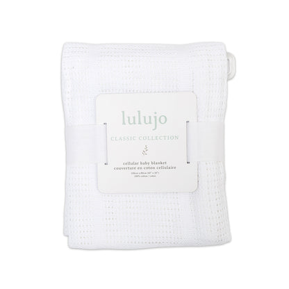 Lulujo - Cellular Blanket - White