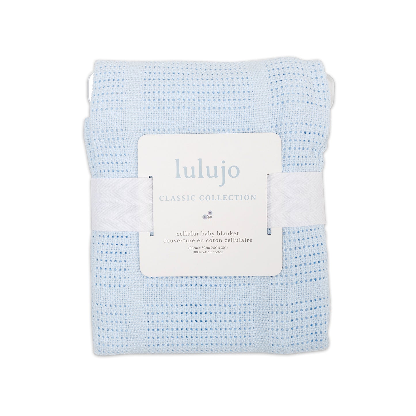 Lulujo - Cellular Blanket - Blue