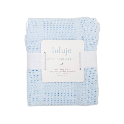 Lulujo - Cellular Blanket - Blue