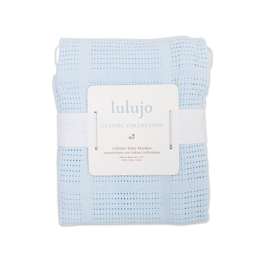 Lulujo - Cellular Blanket - Blue